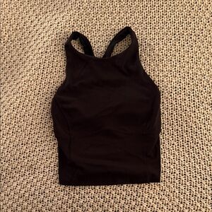 lululemon athletica Black Tank Top
